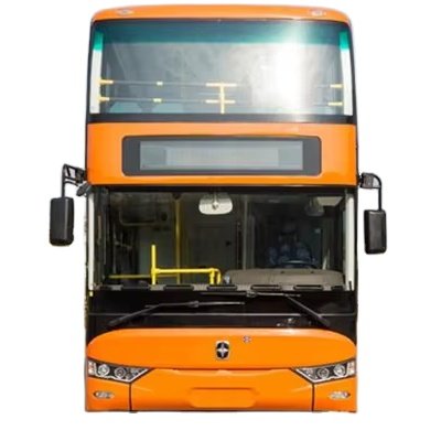 YSTAR Luxury 61 Seats Passenger Bus Single Door New-energy Double-decker coach Bus Electric Sightseeing Bus Customizable